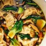 Savory Potsticker Soup