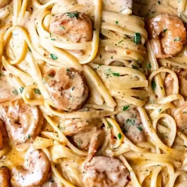 Creamy Cajun Shrimp Pasta