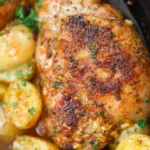 One-Pan Roasted Chicken Thighs and Potatoes
