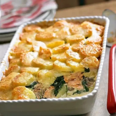 Salmon and Potato Bake