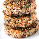 Sesame Crusted Salmon Patties Recipe