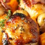 Sheet Pan Chicken and Roasted Harvest Vegetables