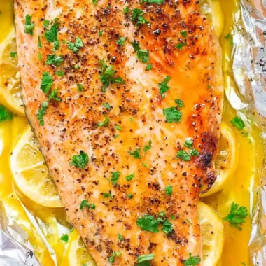 Sheet Pan Honey Lemon Salmon