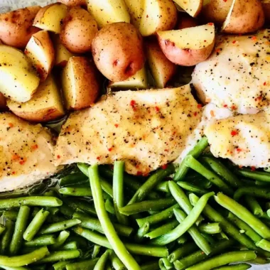 Sheet Pan Italian Seasoned Chicken and Vegetables