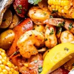 Grilled Shrimp Boil Foil Packets