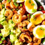 Shrimp Cobb Salad (Healthy, Easy Summer Dinner)