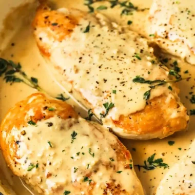 Juicy Creamy Dijon Chicken Breasts