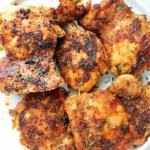 Pan-Seared Seasoned Chicken Thighs