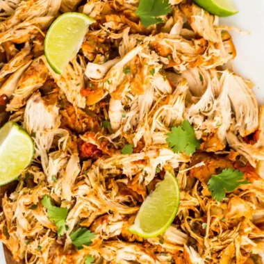 Slow Cooker Mexican Shredded Chicken