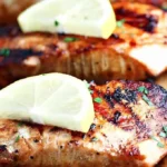 Soy Sauce and Brown Sugar Grilled Salmon