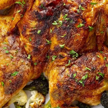 Crispy and Juicy Spatchcock Chicken