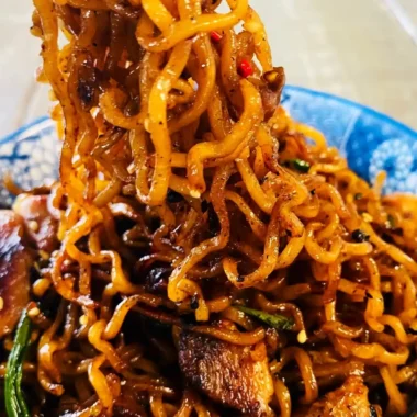 Stir Fry Japanese BBQ Ramen Noodles