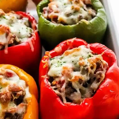 Hearty Beef Stuffed Bell Peppers