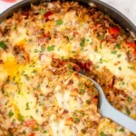 One-Pot Stuffed Pepper Skillet