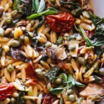 Sun-Dried Tomato and Spinach Orzo