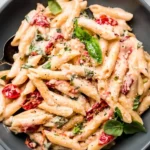 Creamy Sun Dried Tomato Pasta