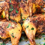 Quick and Juicy Spatchcock Roasted Chicken