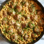 Creamy Swedish Meatball Pasta