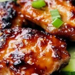 Baked Sweet Chili Chicken Thighs with Sticky Glaze