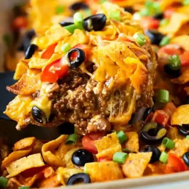 Cheesy Taco Beef Casserole