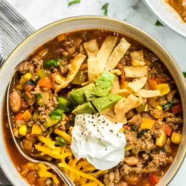 Easy Taco Soup Recipe