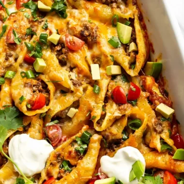 Taco Stuffed Shells