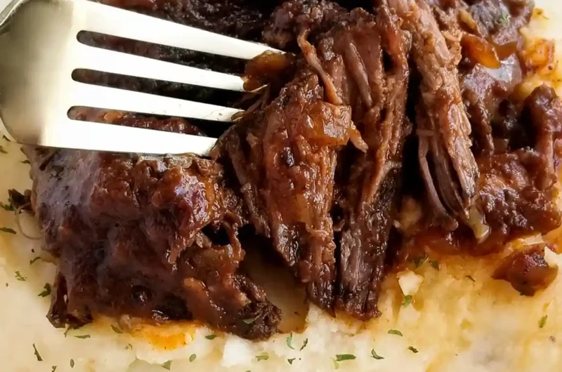 Slow Cooker Tender BBQ Beef Roast