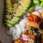 Teriyaki Salmon Sushi Bowl