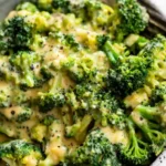 Creamy Cheddar Broccoli Side Dish