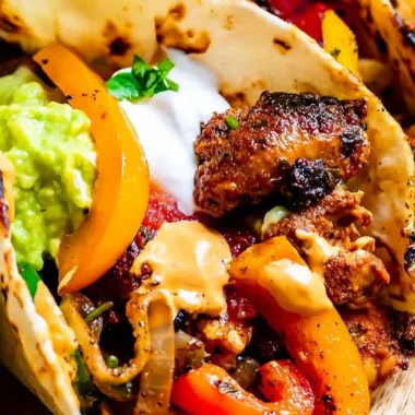 Savory Marinated Chicken Fajitas