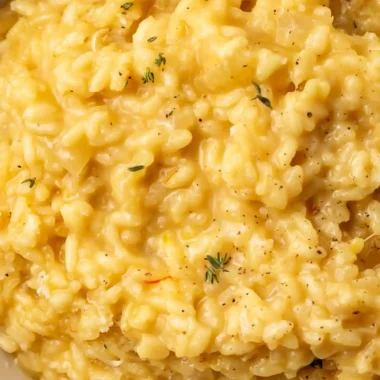Creamy Saffron Risotto
