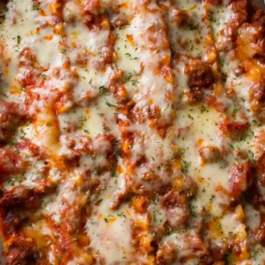 Classic Hearty Homemade Lasagna