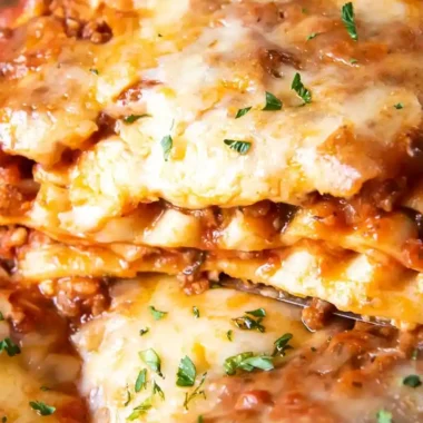 Hearty Homemade Beef Lasagna