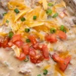 Creamy Beef Queso Soup