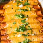 Tender Shredded Beef Enchiladas