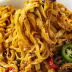 Fiery Garlic Chili Stir-Fry Noodles