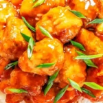 Crispy Fried Sweet and Sour Chicken