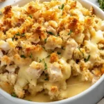Creamy Chicken and Stuffing Casserole
