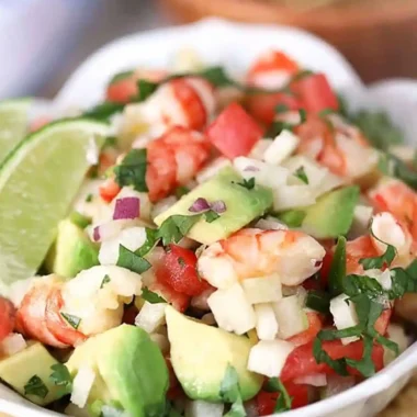 Zesty Shrimp Ceviche with Citrus and Avocado