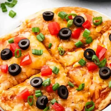 Homemade Mexican-Style Beef Pizza
