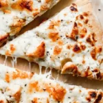 Creamy Chicken Alfredo Pizza