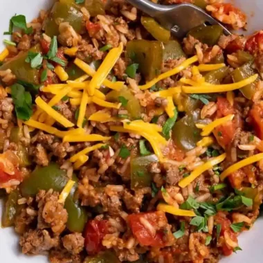 One-Pan Unstuffed Pepper Bowls
