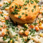 Slow Cooker Vegan Chickpea and Potato Pot Pie