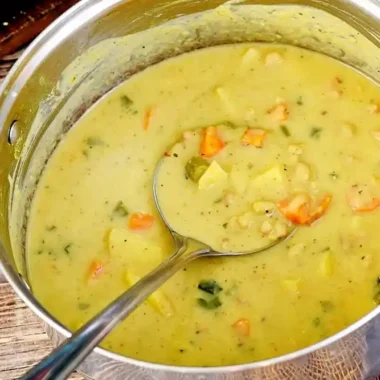 Creamy Vegan White Bean and Potato Soup