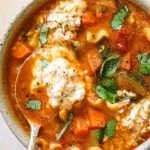 Hearty Vegetable Lasagna Soup