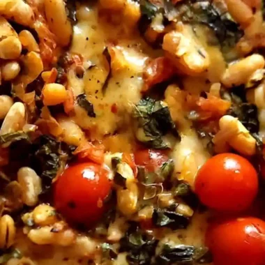 Comforting Baked White Bean and Tomato Casserole