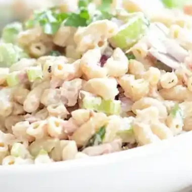 Healthy Tuna Macaroni Salad