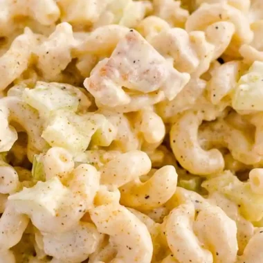 Creamy Chicken Macaroni Salad