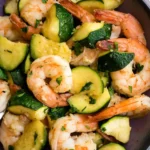 Easy Garlic Lemon Shrimp and Zucchini Sauté