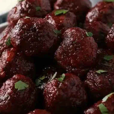 Easy Slow Cooker Sweet and Savory Meatballs